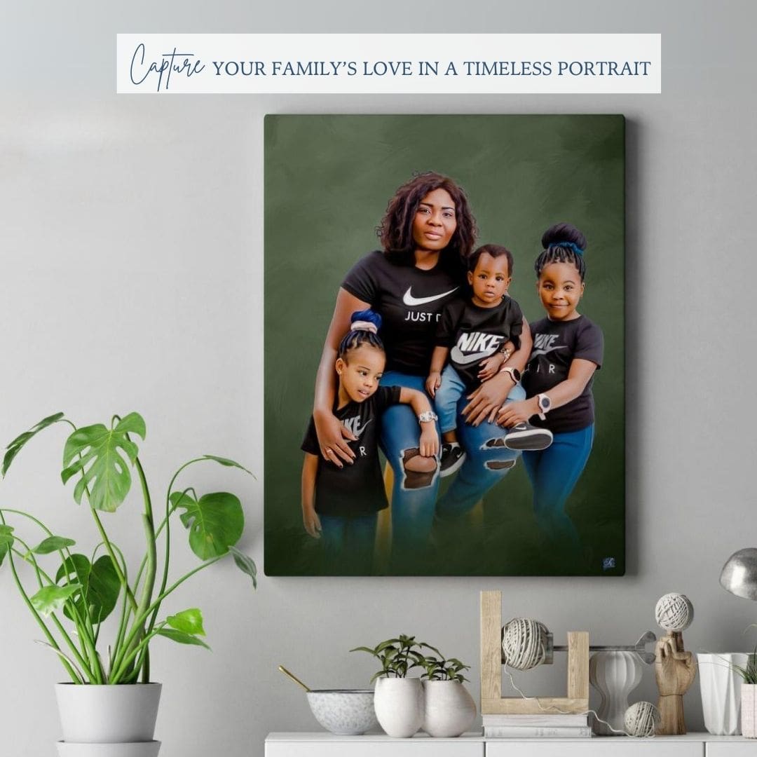 Custom Portraits From Photos - Make Timeless Memories