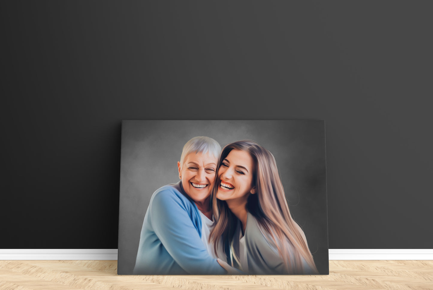 Custom Mothers Day Gift Portrait - Surprise Mom With The Best Gift!